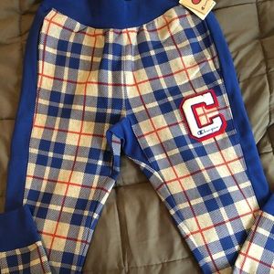 Champion Life reverse weave plaid sweatpants